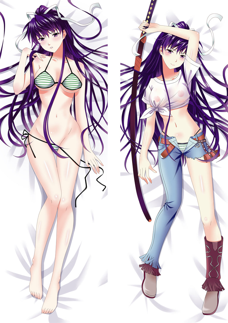 A Certain Scientific Railgun Kaori Kanzaki Anime Dakimakura Pillow Cover image 0