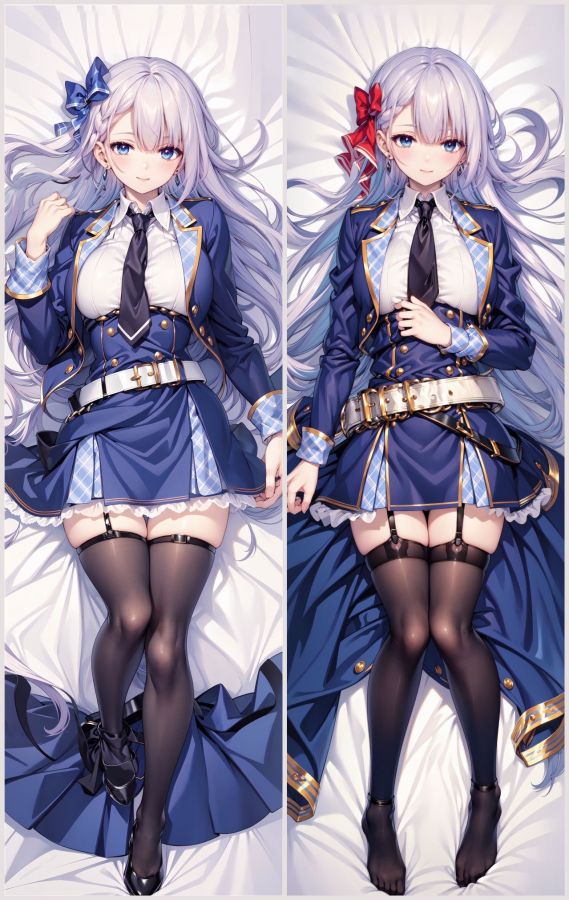 The Demon Sword Master of Excalibur Academy Riselia Ray Crystalia Anime Dakimakura Body Pillow Cover image 0