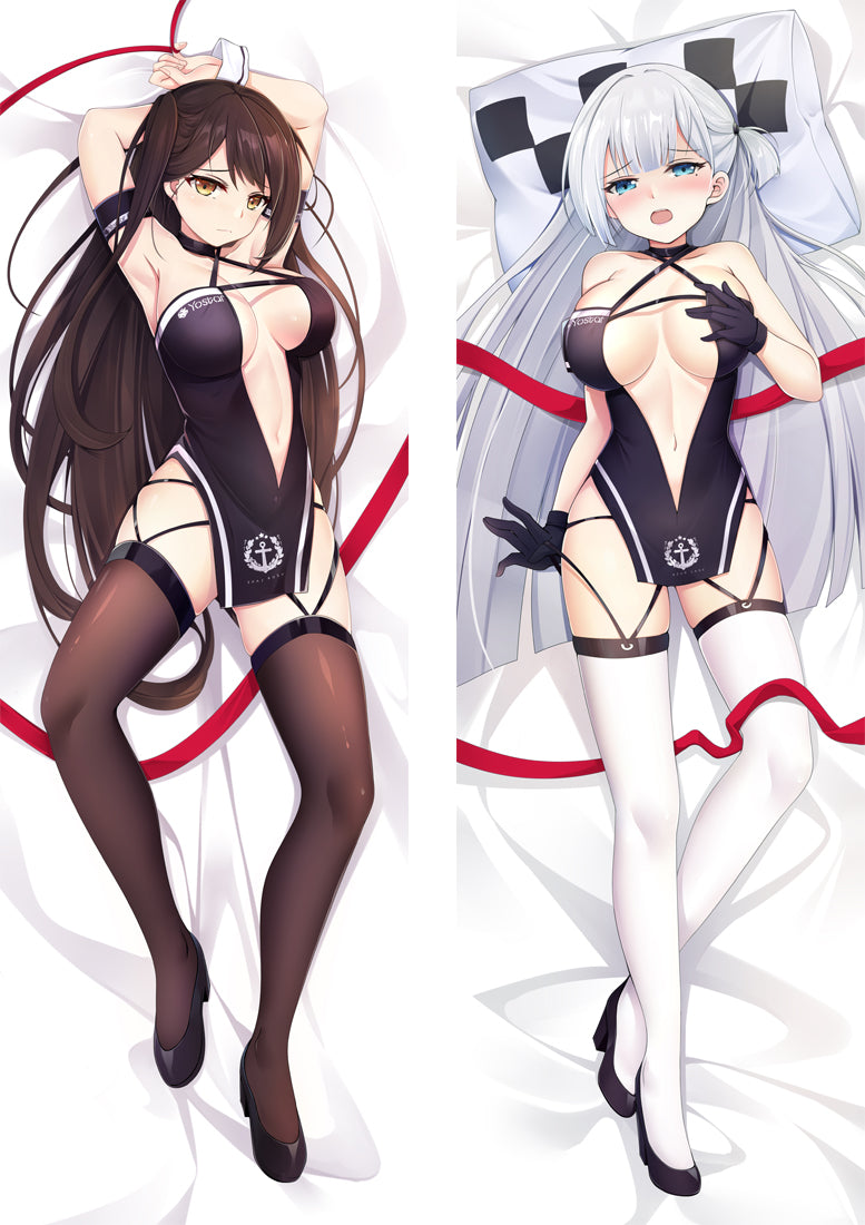 Azur Lane Zuikaku&amp;Shoukaku Anime Dakimakura Pillow Cover image 0