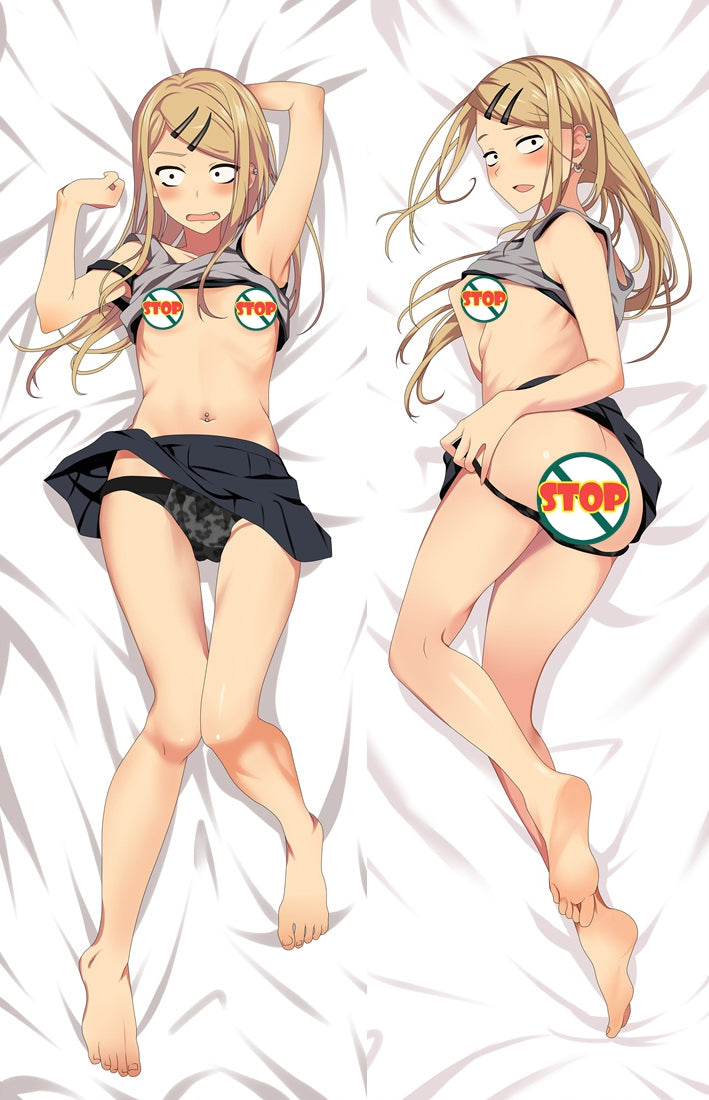 Dagashi Kashi Saya EndÅ Anime Dakimakura Pillow Cover image 0
