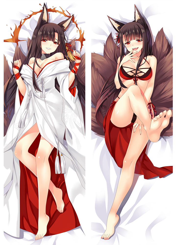 Azur Lane Akagi Anime Dakimakura Pillow Cover image 0