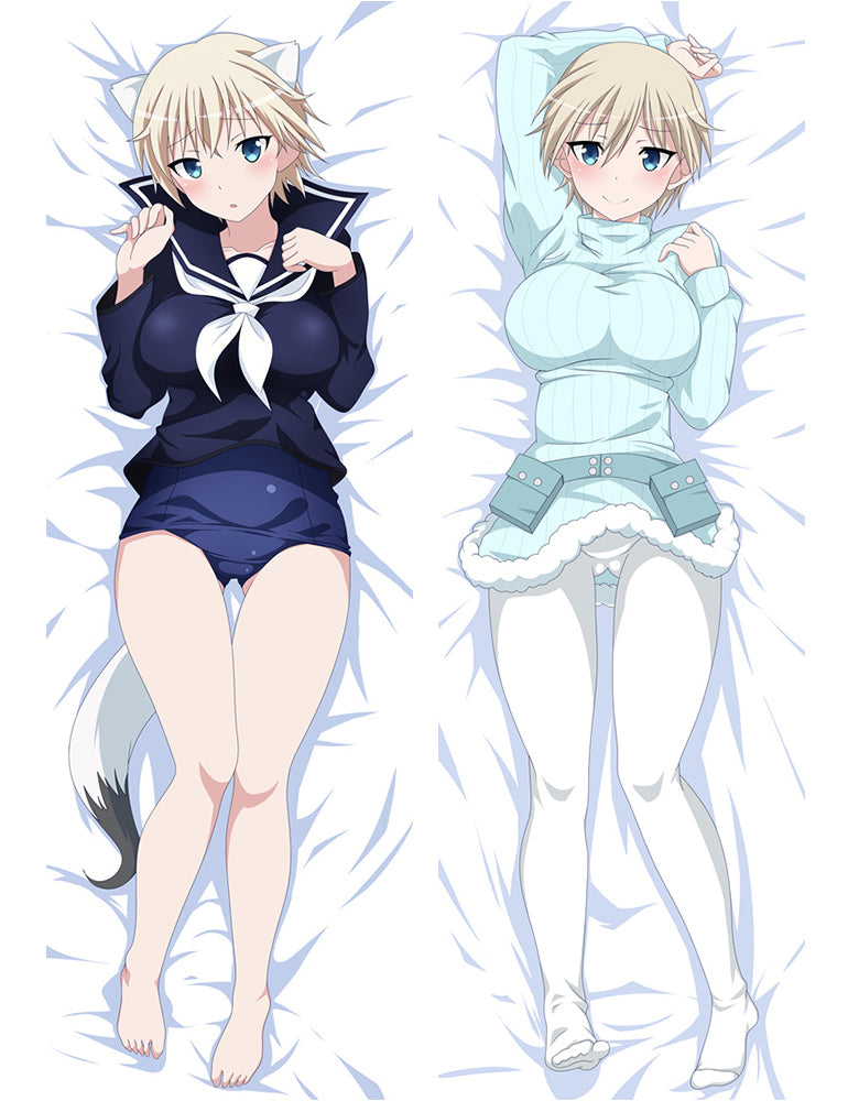 Strike Witches Nikka Edvardine Katajainen Anime Dakimakura Pillow Cover image 0