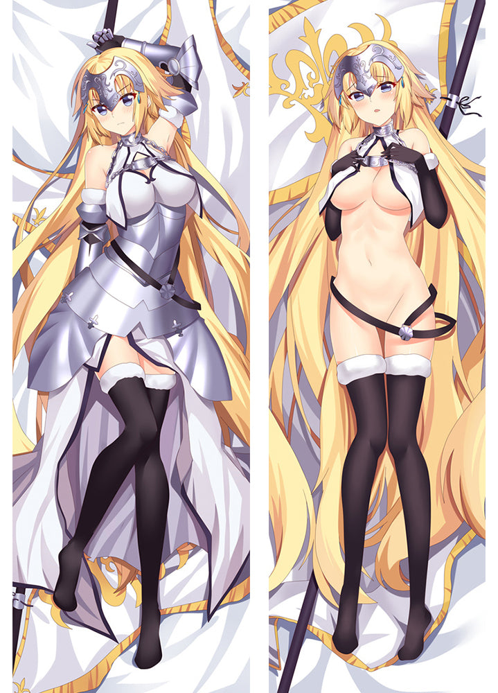 Newly Anime Fate Grand Order/FGO  Joan of Arc Otaku Dakimakura Hug Body Pillow Cover image 0