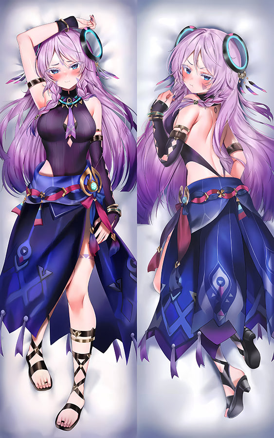 Genshin Impact Citlali Anime Dakimakura Girl Body Pillow Cover image 0