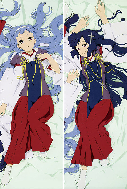 Kannagi Crazy Shrine Maidens Nagi Anime Dakimakura Body Pillow Cover image 0