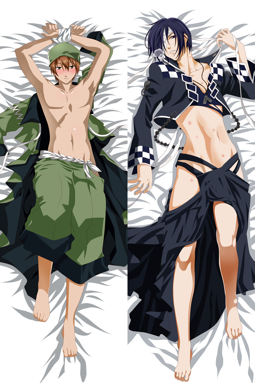 BRAVE 10 Sasuke Sarutobi Rokuro Unno Anime Dakimakura Pillow Cover511046 image 0