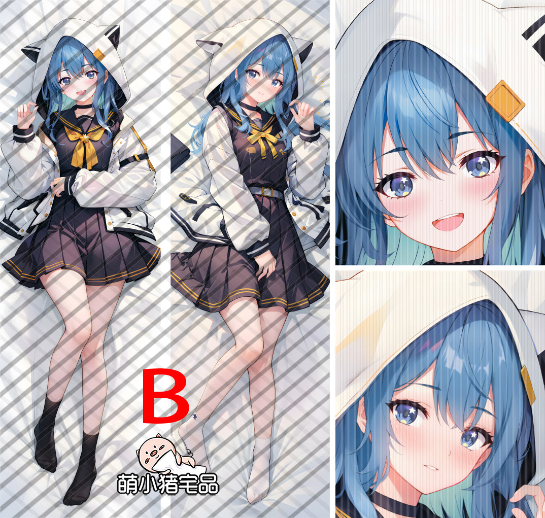 Virtual Youtuber Hosimati Suisei Anime Dakimakura Pillow Cover image 0