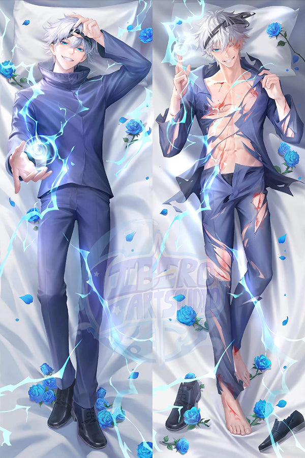 Jujutsu Kaisen Gojo Satoru Anime Dakimakura Sexy Body Pillow Cover image 0