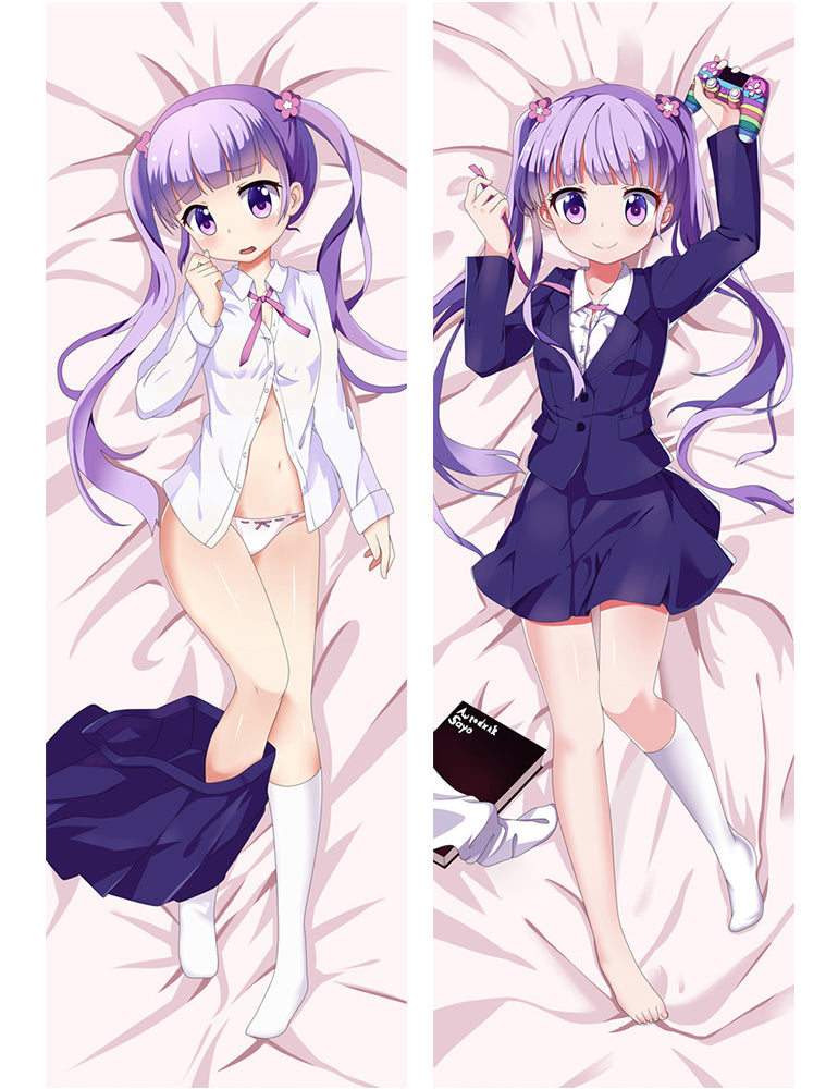 NEW GAME! Aoba Suzukaze Anime Dakimakura Pillow Cover image 0