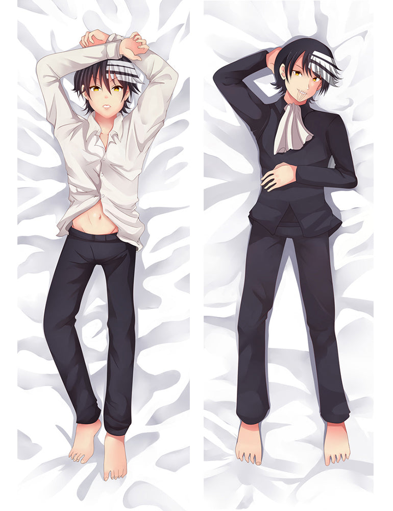 Soul Eater Death the KID Anime Dakimakura Pillow Cover image 0