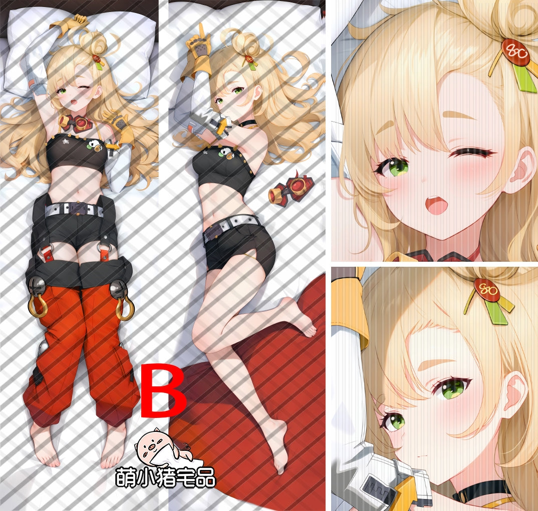 Zenless Zone Zero Piper Wheel Anime Dakimakura Pillow Cover image 0