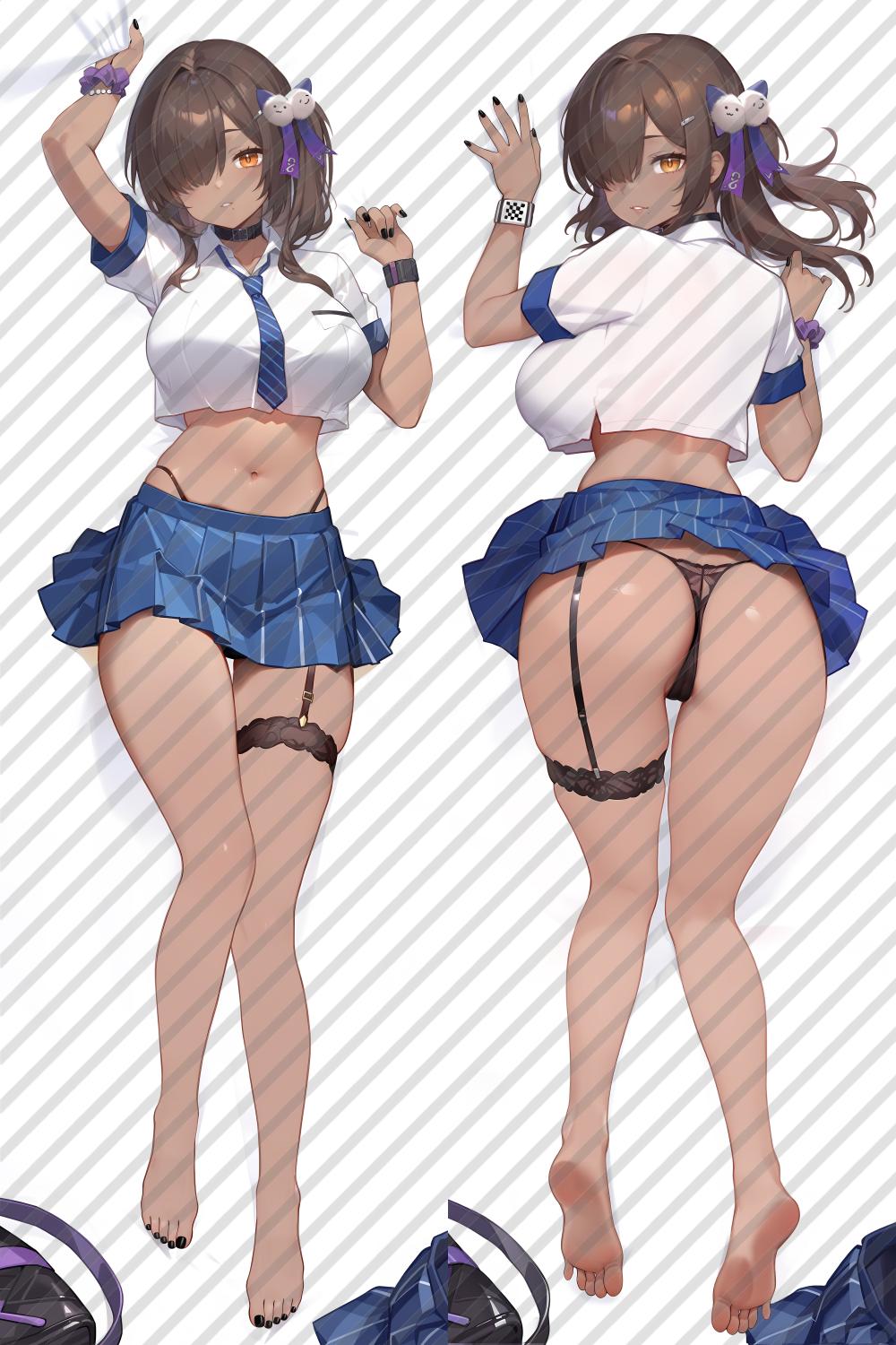 Goddess of Victory: Nikke Naga Anime Dakimakura Body Pillow Cover image 0