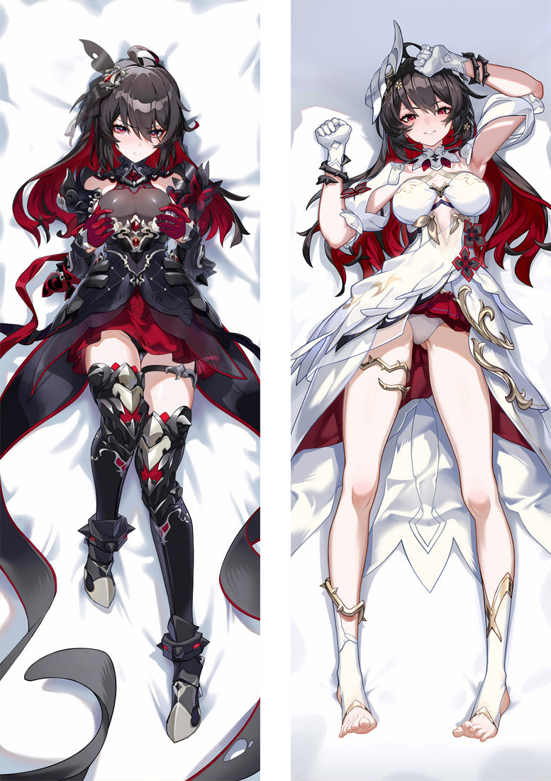 Honkai Impact 3rd Seele Vollerei Anime Dakimakura Girl Body Pillow Cover image 0