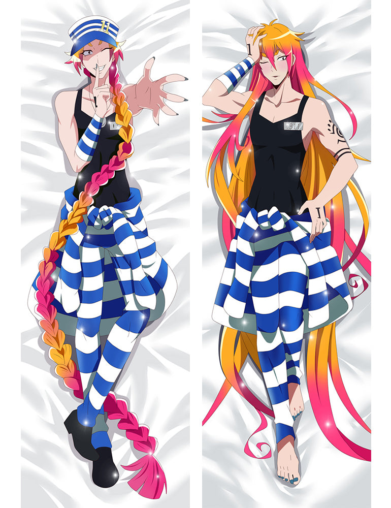 Nanbaka Uno Anime Dakimakura Pillow Cover image 0