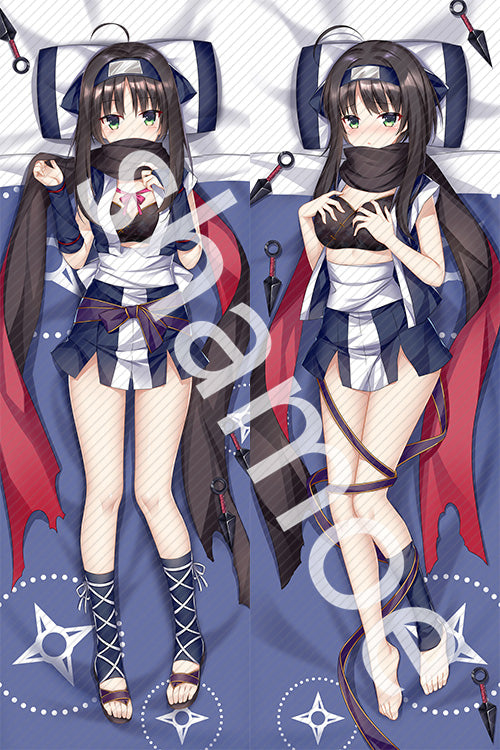 Senren ï¼ Banka Hitachi Mako Anime Dakimakura Pillow Cover image 0