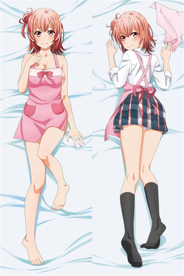 My Youth Romantic Comedy Is Wrong, As I Expected Yuigahama Yui Anime Dakimakura Girl Body Pillow Cover image 0