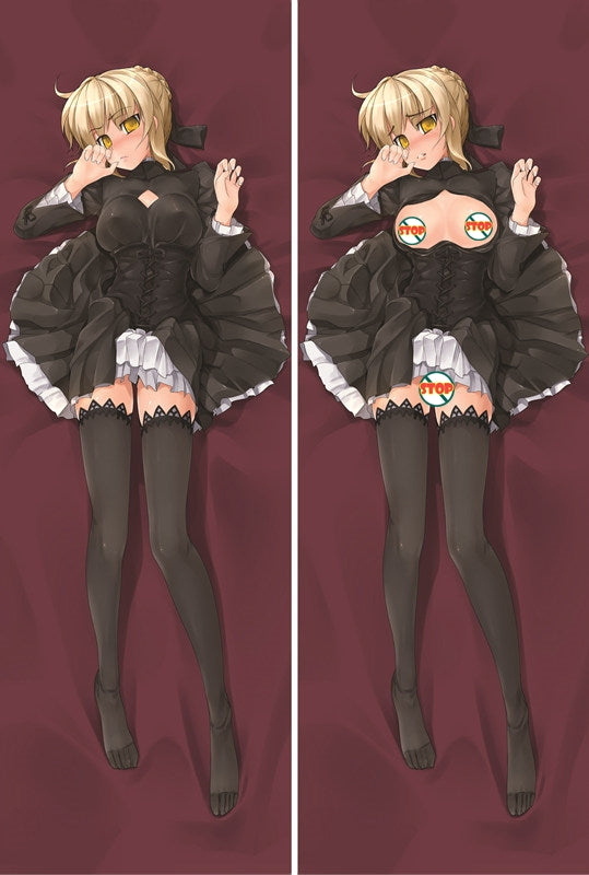 Fate stay night Saber Anime Dakimakura Pillow Cover image 0