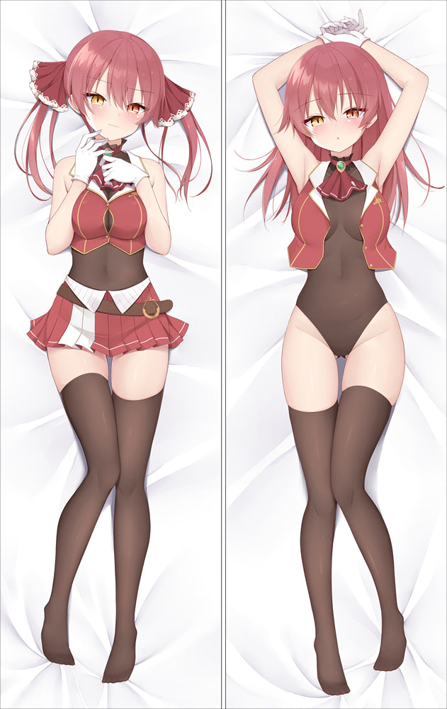 Virtual Youtuber Houshou Marine Anime Dakimakura Body Pillow Cover image 0