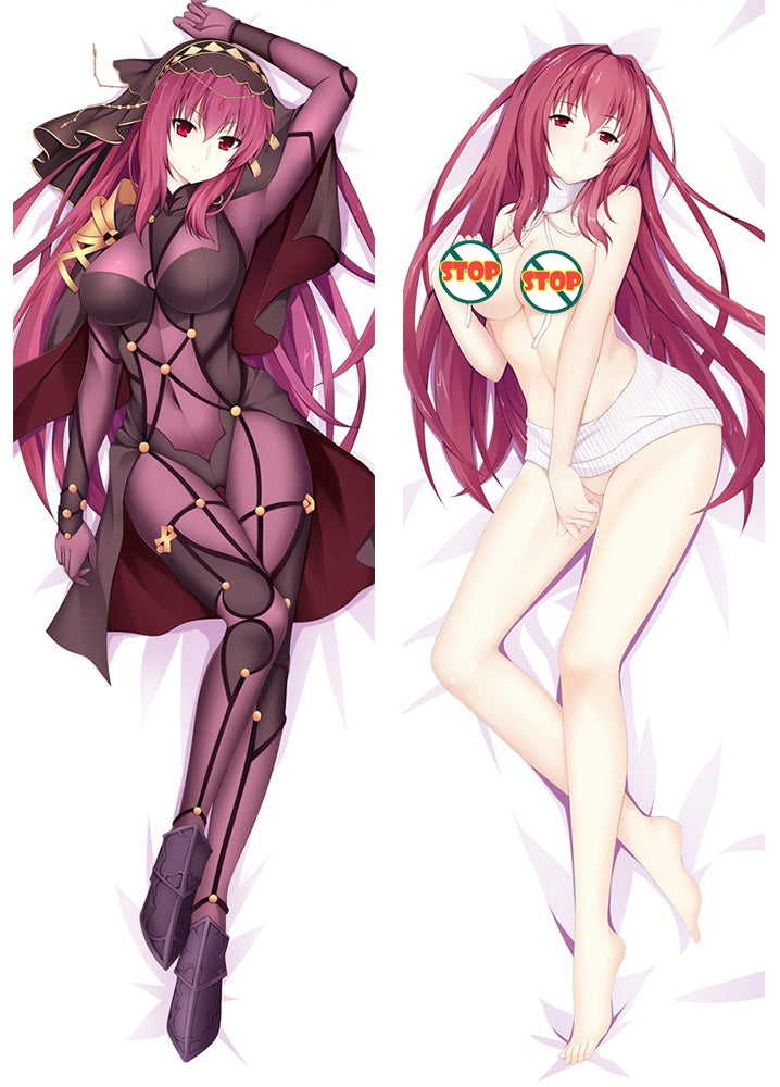 New Fate Grand Order FGO Dakimakura Scathach Anime Girl Body Pillow Case Covers image 0