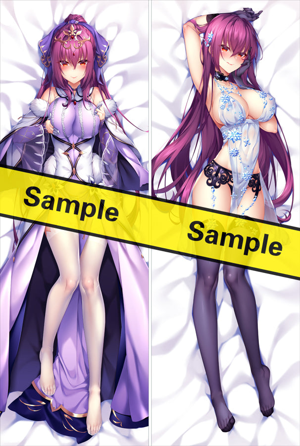 Fate Grand Order servant figure Lancer/Sukasaka Anime Dakimakura Pillow Cover image 0