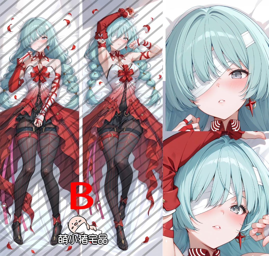 Wuthering Waves Phrolova Anime Dakimakura Girl Body Pillow Cover image 0