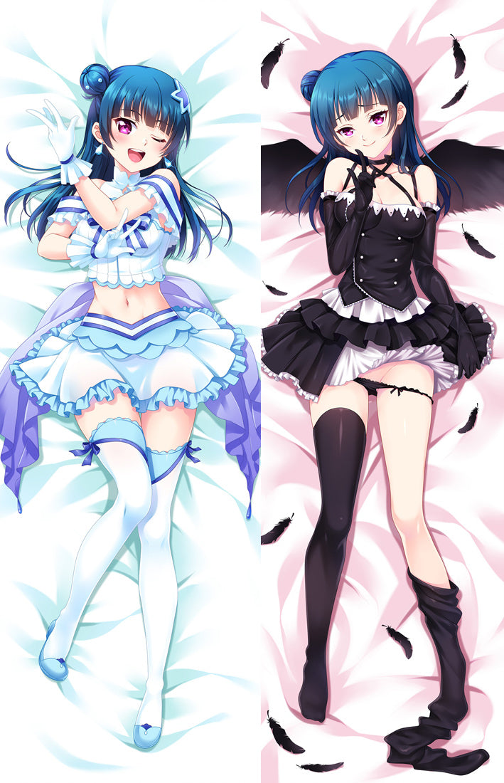 Love Live! Yoshiko Tsushima Anime Dakimakura Pillow Cover image 0