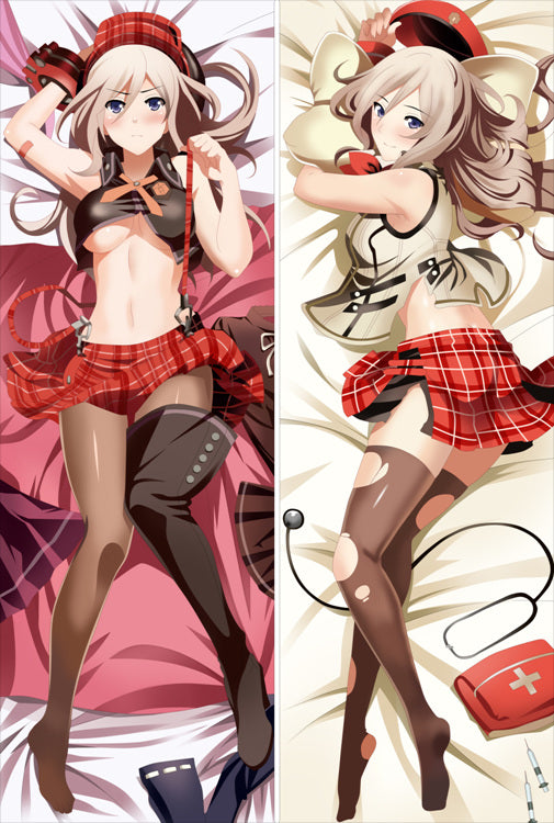 God Eater Alisa Ilinichina Amiella Anime Dakimakura Japanese Pillow Cover image 0