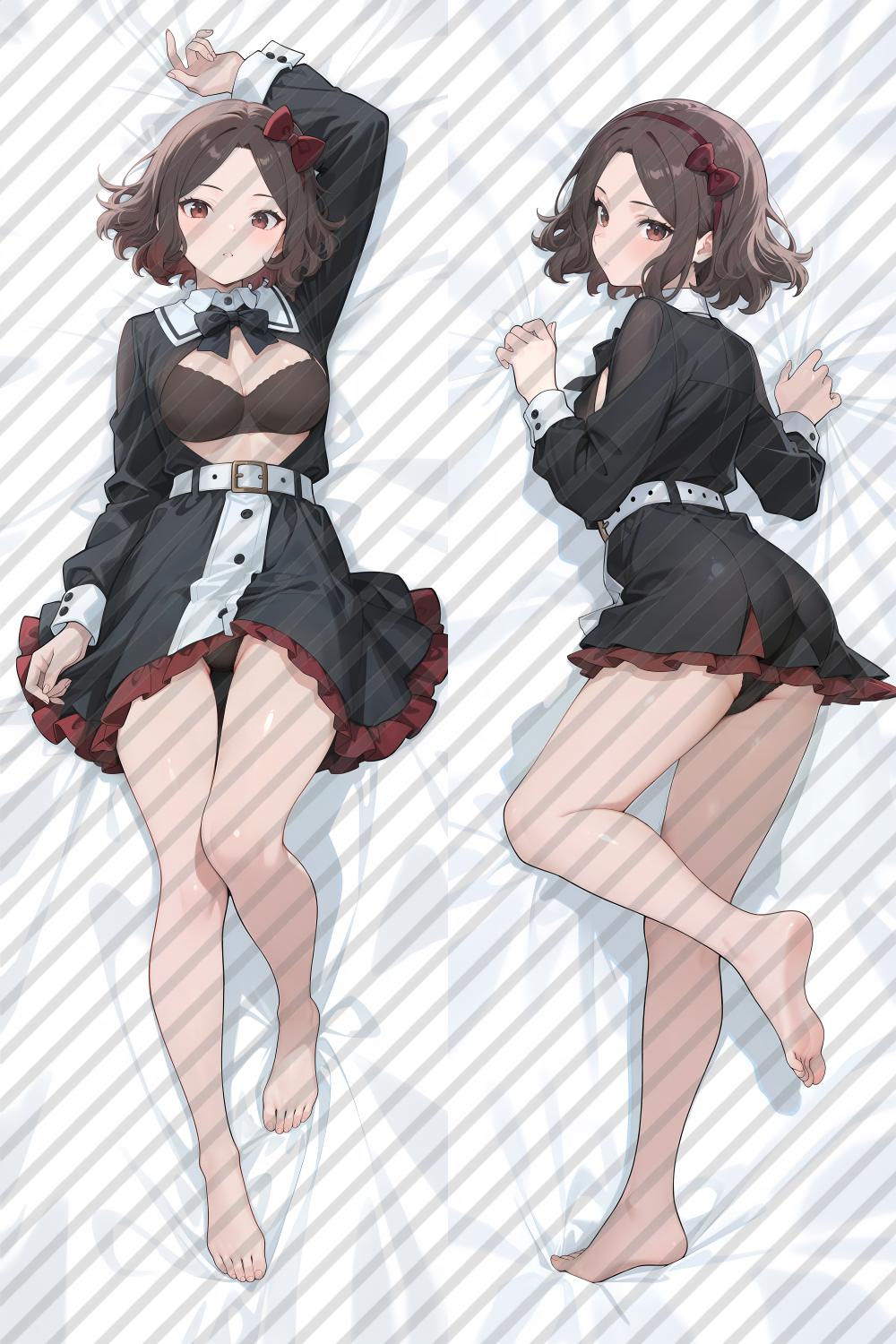 Girls Band Cry Tomo Ebizuka Anime Dakimakura Girl Body Pillow Cover image 0