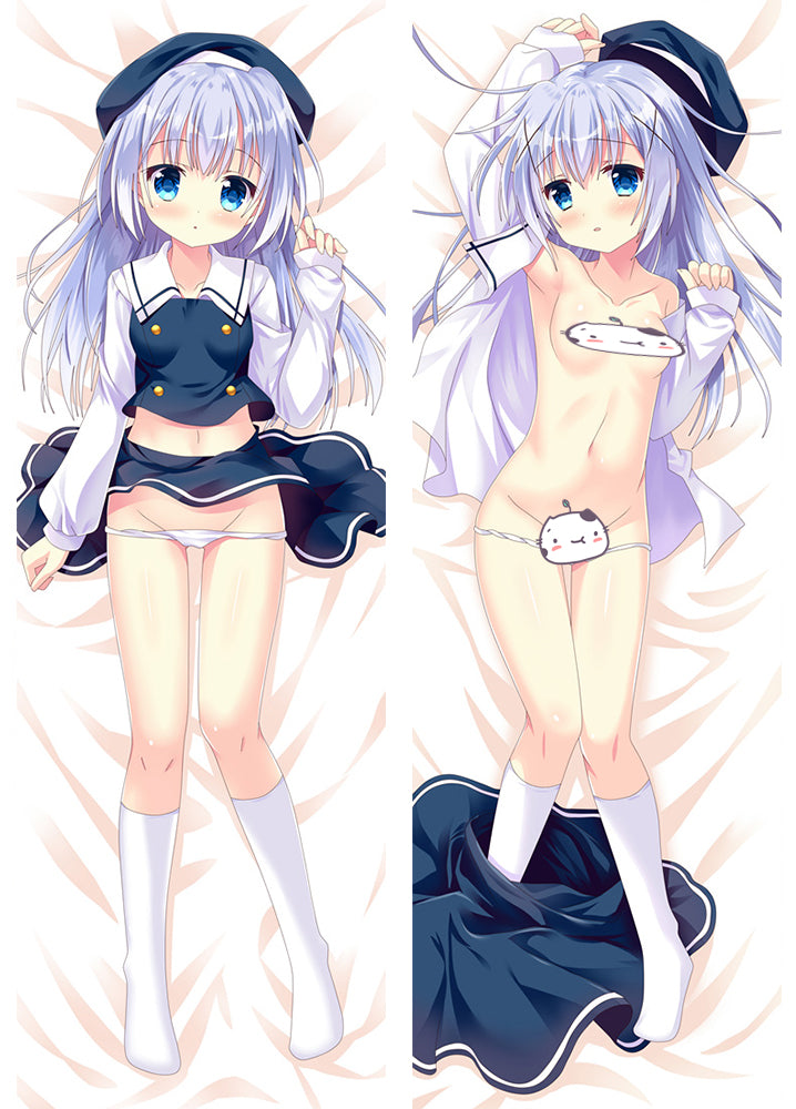 Is the Order a Rabbit Chino KafÅ« Anime Dakimakura Pillow Cover image 0