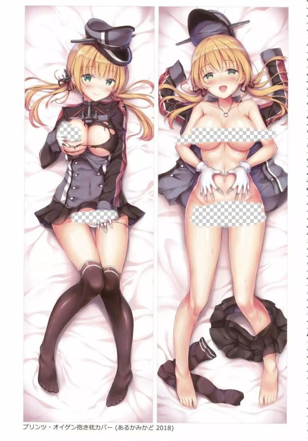 Kantai Collection KanColle Saratoga Anime Dakimakura Naked Body Pillow Cover image 0
