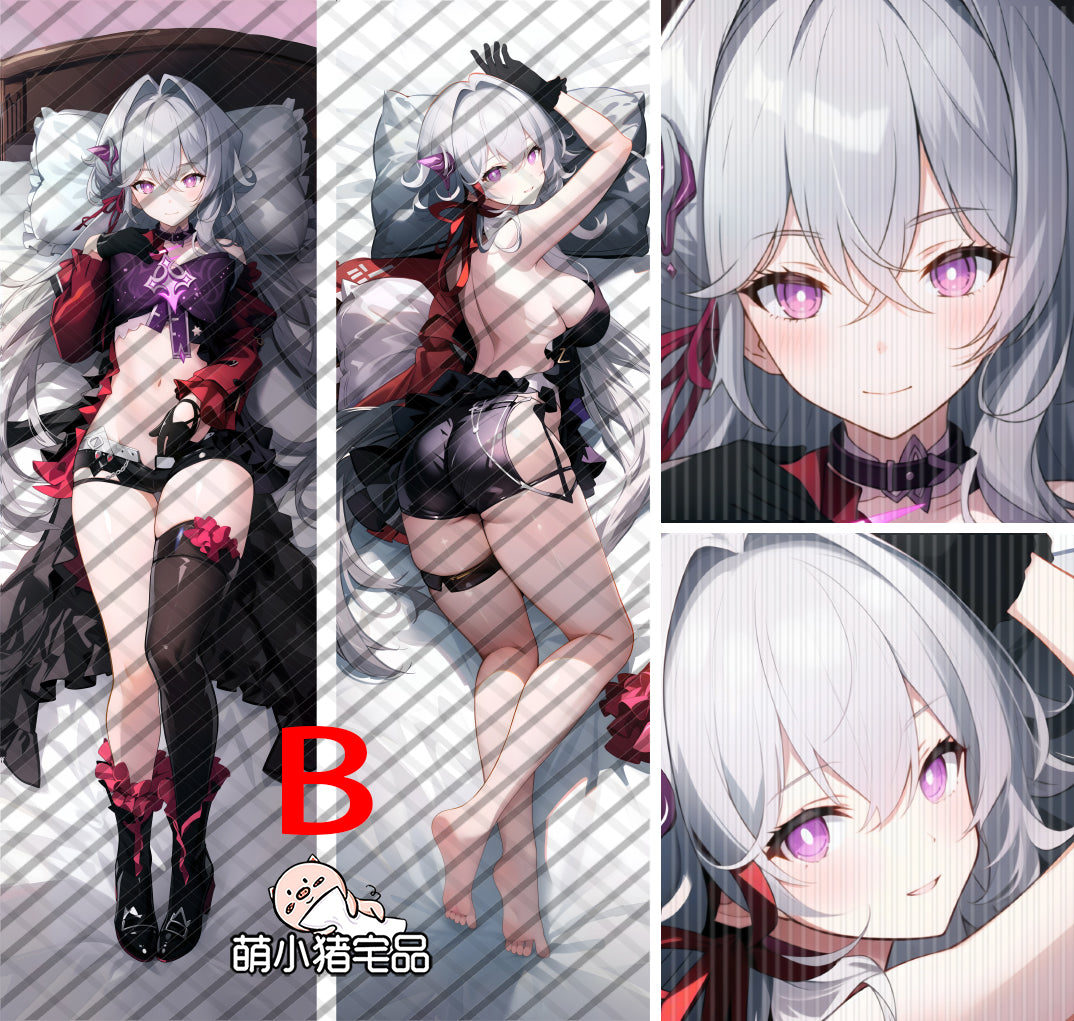Honkai Impact 3rd Thelema Nutriscu Anime Dakimakura Pillow Cover image 0