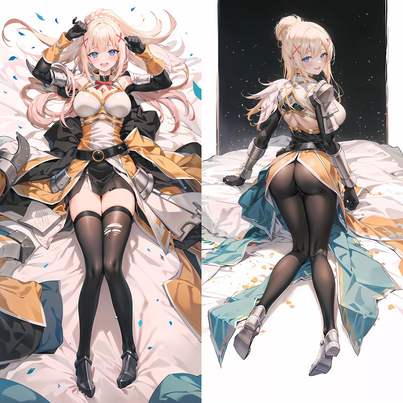 Konosuba: God's Blessing on This Wonderful World!  Darkness Anime Dakimakura Body Pillow Cover image 0