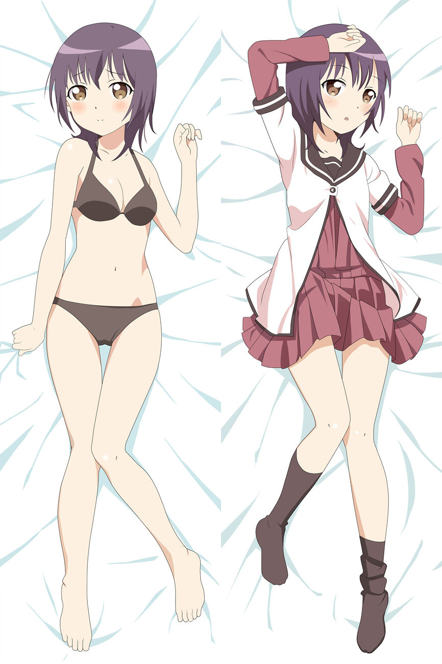 Yuruyuri Yui Funami Anime Dakimakura Pillow Case image 0
