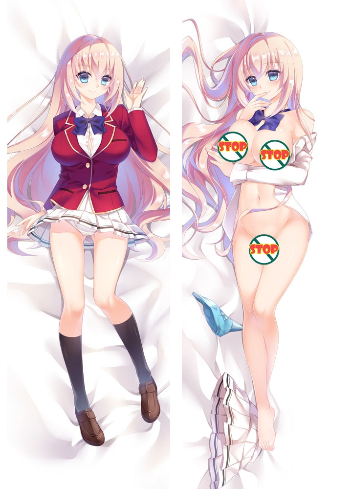 Anime Classroom of the Elite Suzune Horikita Dakimakura Hugging Body Pillow Case image 0