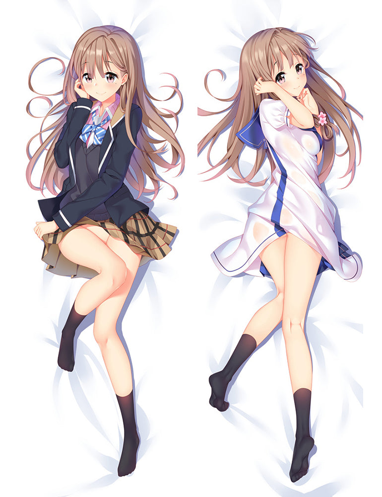 New Anime Dakimakura Masamune-kun's Revenge Fujinomiya Nek Hugging Body Pillow Case image 0