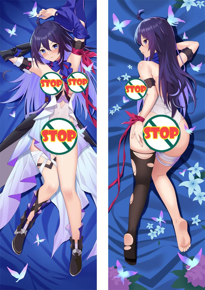Honkai Star Rail Seele Anime Dakimakura Pillow Cover image 0
