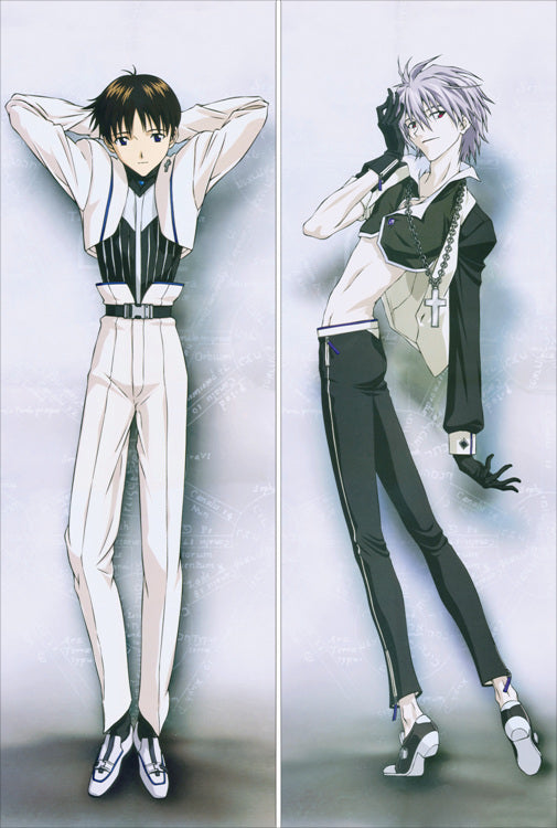 Neon Genesis Evangelion Anime Dakimakura Waifu Pillow Case image 0