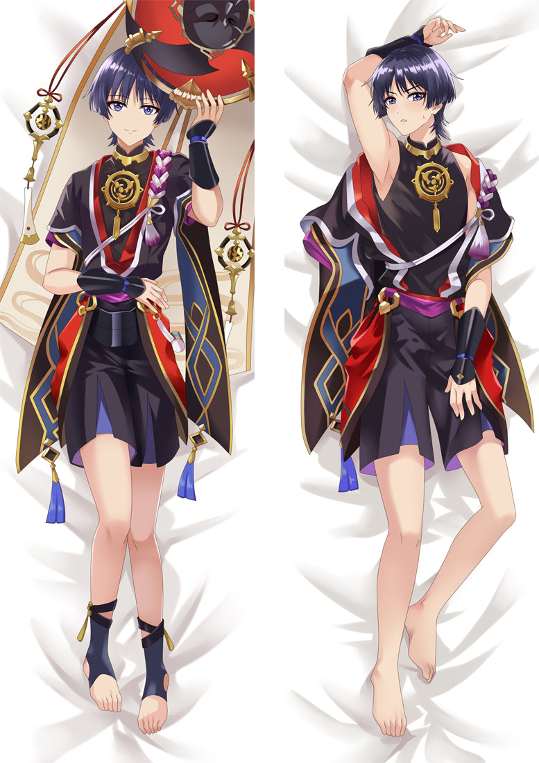 Scaramouch Anime Body Pillow Cover - Genshin Impact image 0