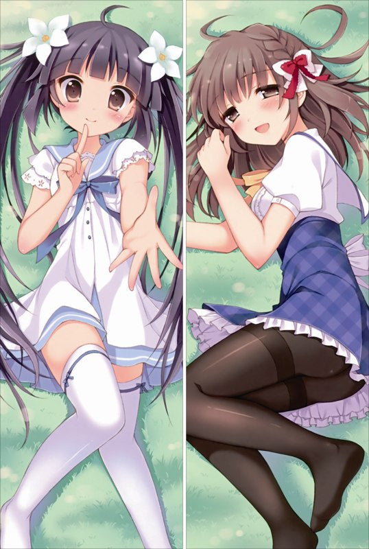 Sakura No Reply Minto Kazama + Mai Asahina Anime Dakimakura Body Pillow Cover image 0