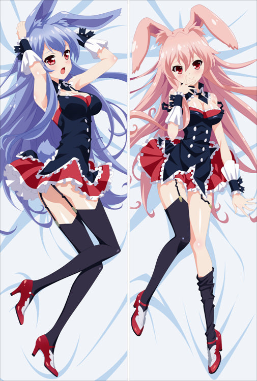 Problem Children Are Coming from Another World, Aren't They Kurousagi Black Rabbit Anime Dakimakura Japanese Pillow Cover image 0