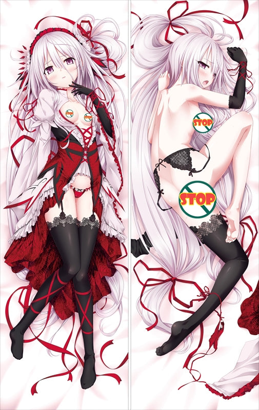 Gothic Delusion Farushu Lamia Valentine Japan Anime Dakimakura Hugging Body Pillow Cover image 0
