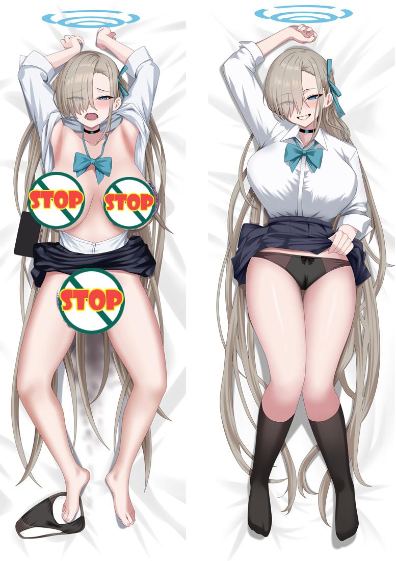 Blue Archive Asuna Anime Dakimakura Body Pillow Cover image 0