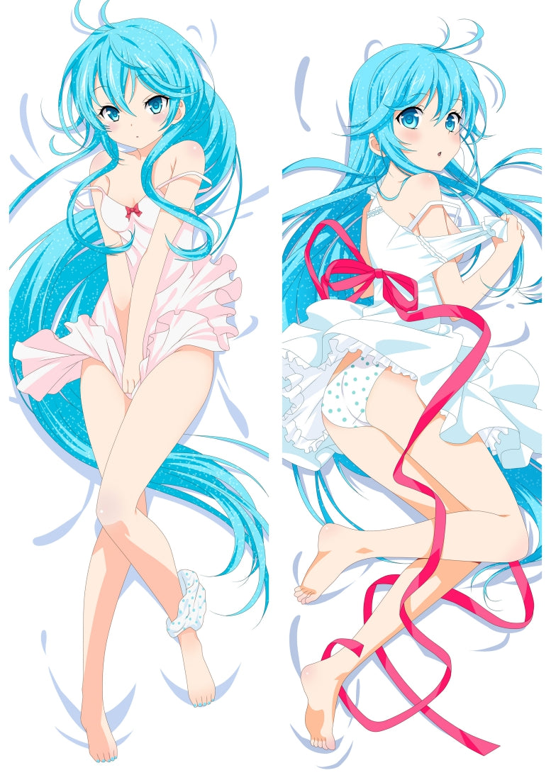 Ground Control to Psychoelectric Girl Meme TÅwa Anime Dakimakura Pillow Cover image 0