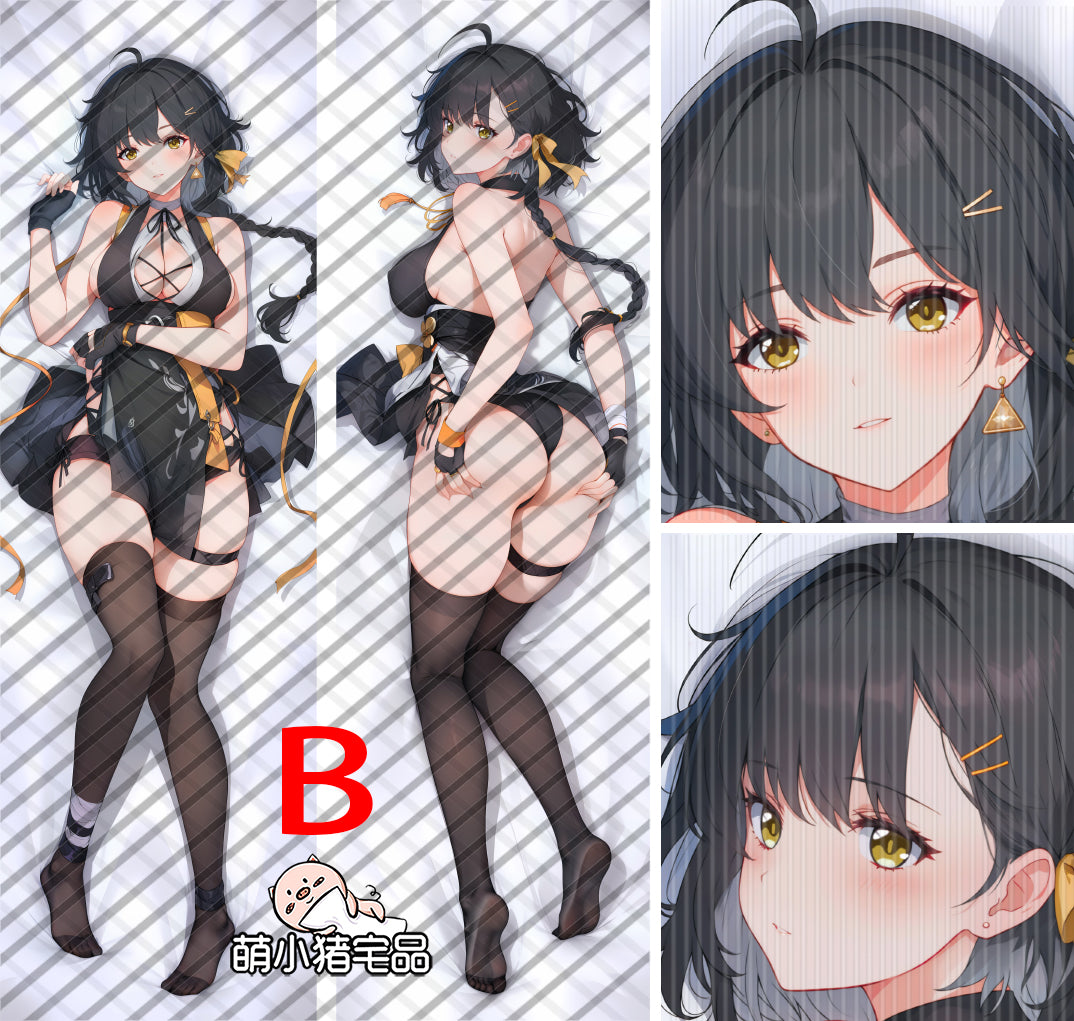 Wuthering Waves Drifter Anime Dakimakura Pillow Cover image 0