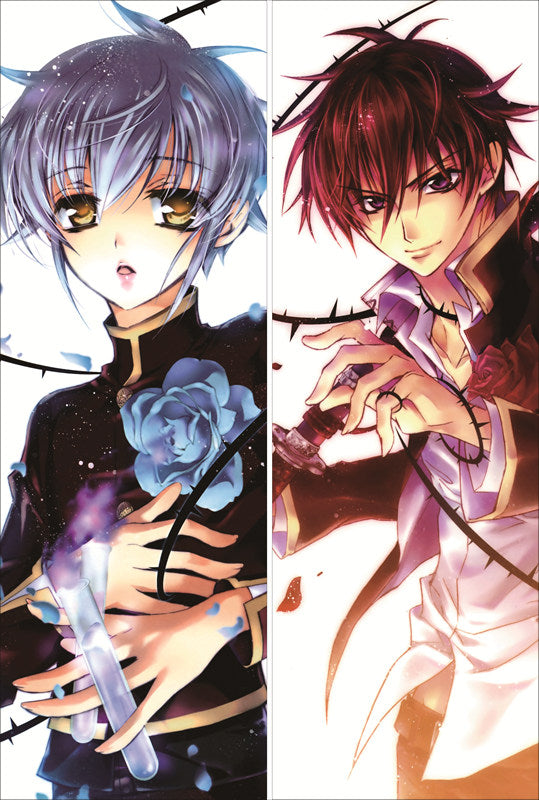 Kiss of the Rose Princess Kaede Higa + Seiran AsagiAnime Dakimakura Japanese Pillow Cover image 0