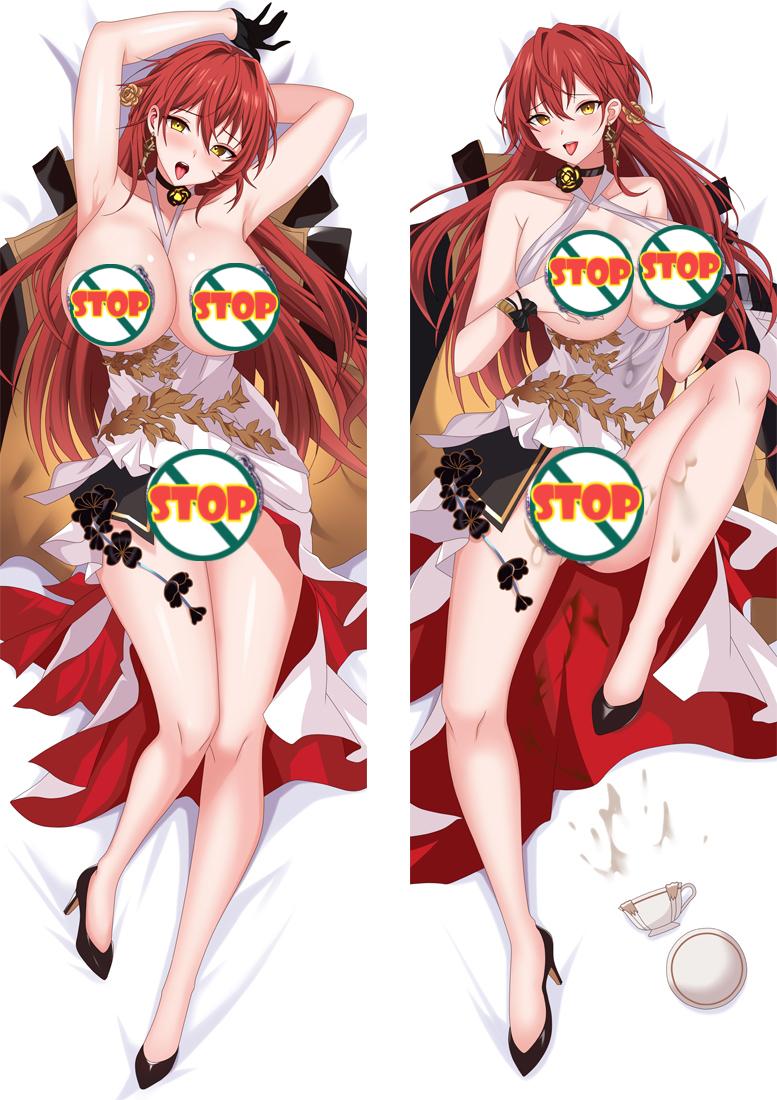 Honkai Star Rail Himeko Anime Dakimakura Body Pillow Cover image 0