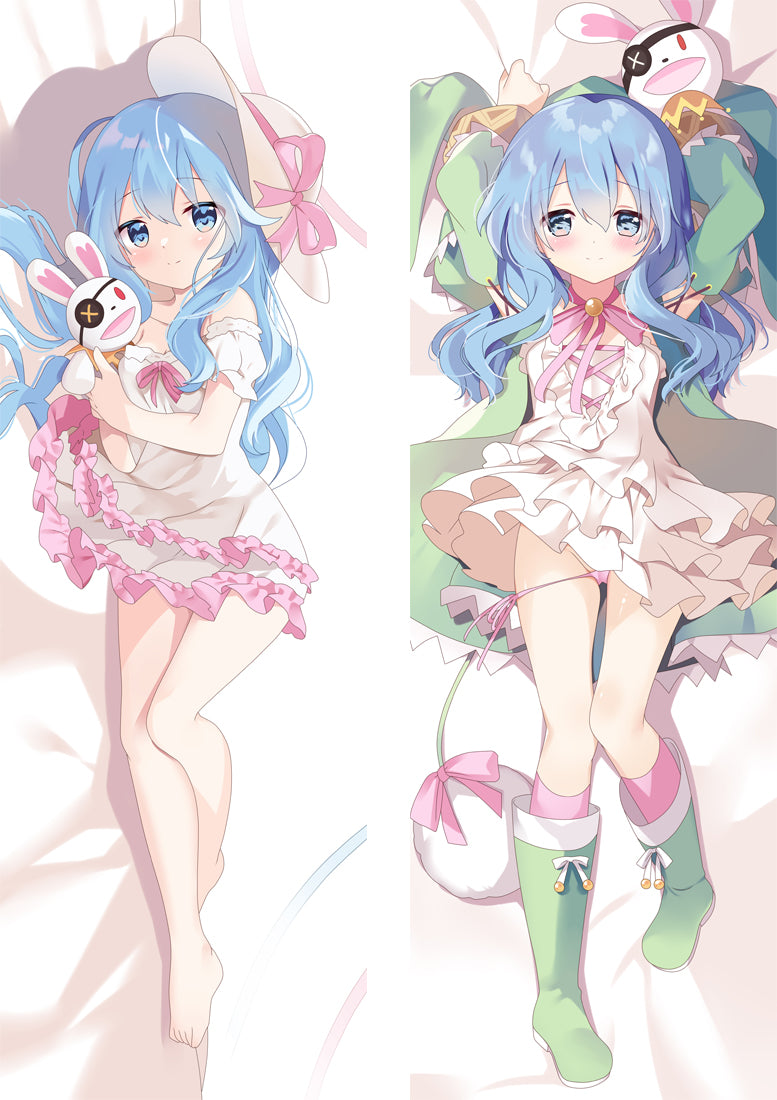 Date A Live Himekawa Yoshino Anime Girl Dakimakura Body Pillow Cover image 0