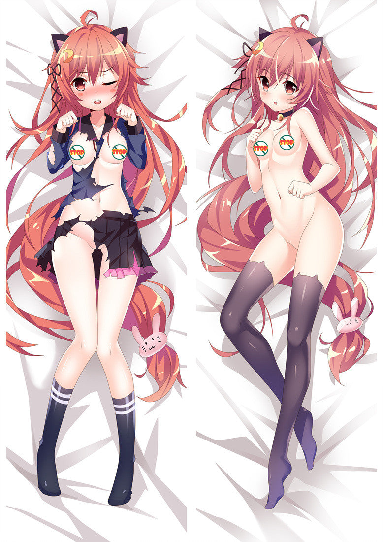 Kantai Collection Japanese destroyer Uzuki Anime Dakimakura Pillow Cover image 0