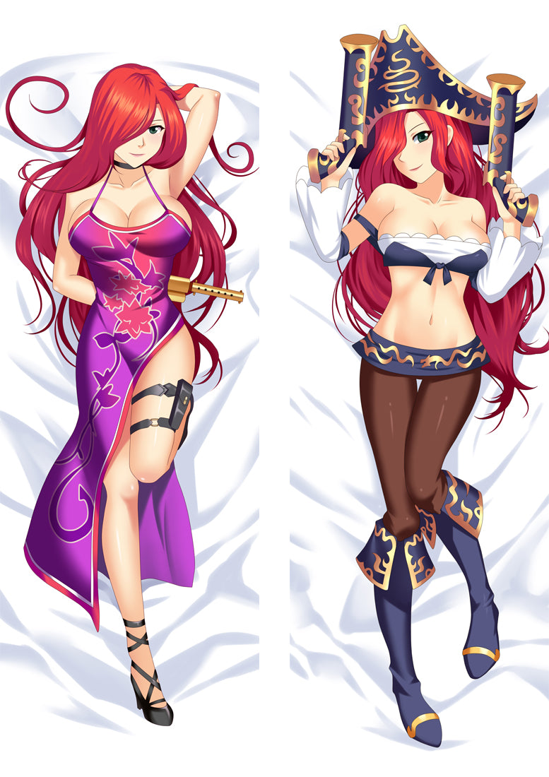 League Of Legends Miss Fortune Dakimakura Body Pillow Cover image 0