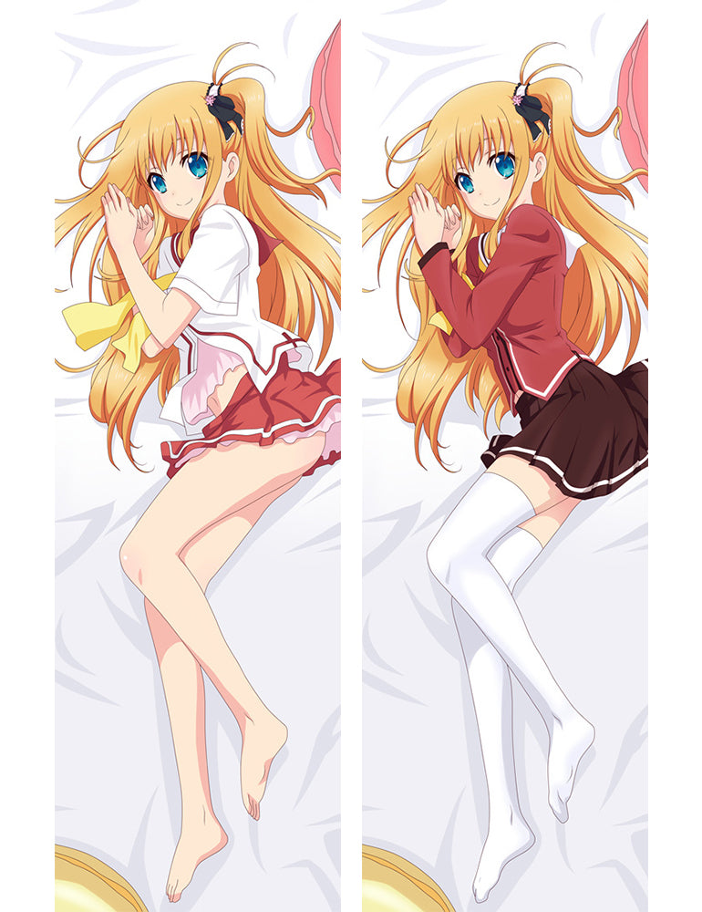 Charlotte Yusa Nishimori Anime Dakimakura Pillow Cover image 0